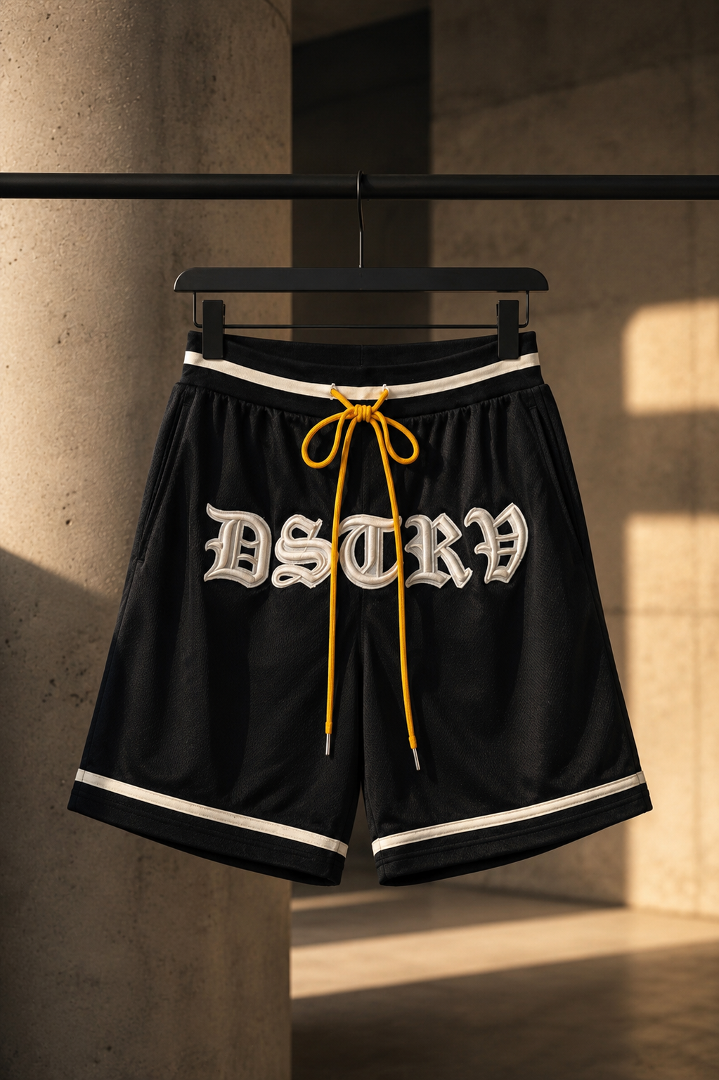 DSTRV Gothic Mesh Shorts – Drop 001